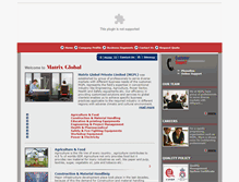 Tablet Screenshot of matrixgpl.com